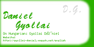 daniel gyollai business card